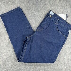 Tyndale FR Jeans Mens 40x32 (Tag 40x36) Blue Denim Flame Resistant Work USA